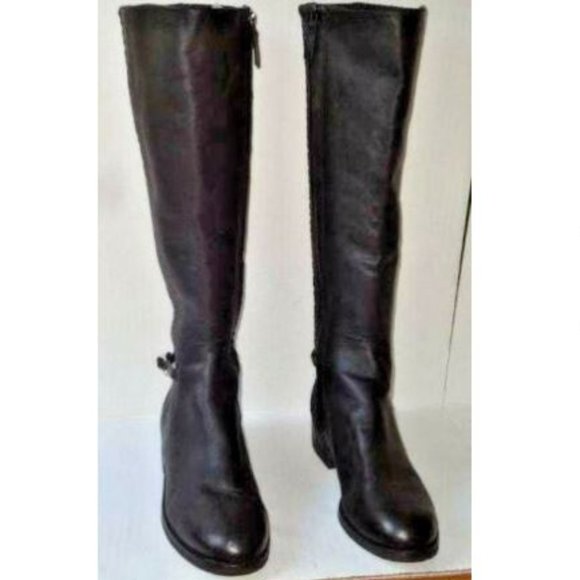 SOLD COLE HAAN Isabell Stretch Knee High Riding Boots - Picture 5 of 11